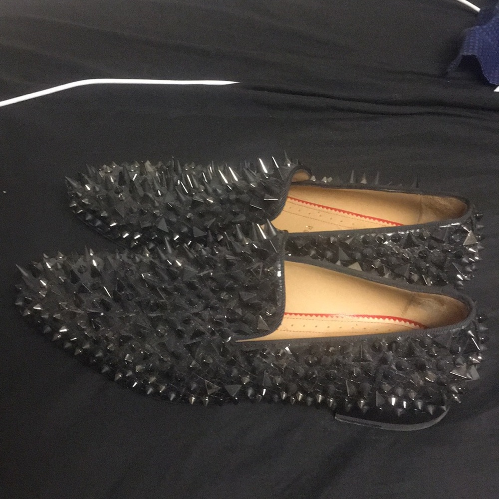 Christian Louboutin Spiked Dress Shoes ($1900)